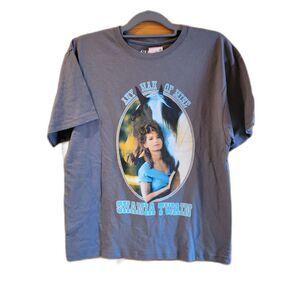 NWT Women's Shania Twain Any Man of Mine Gray Graphic T-Shirt, Small